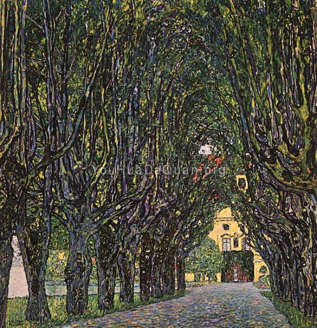 Avenue in Schloss Kammer Park - 古斯塔夫·克林姆特